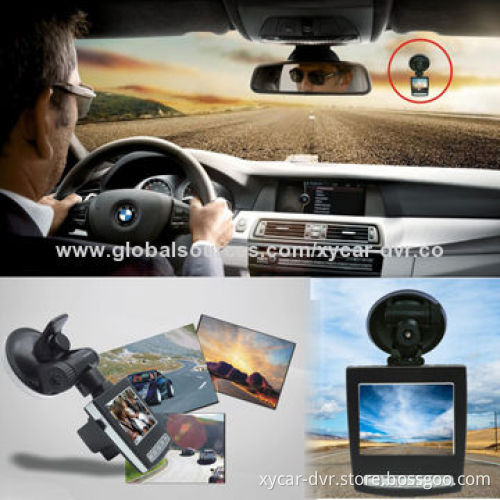 2-channel Car DVRs/CVRs, Bluetooth, 2.0-inch HD TFT LCD, Megapixel Sensor